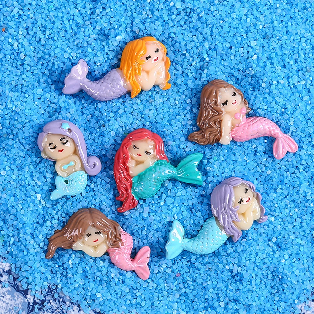 

Mermaid Supplements Charms for Slime DIY Candy Polymer Filler Addition Slime Accessories Toys Lizun Modeling Clay Kit for Child