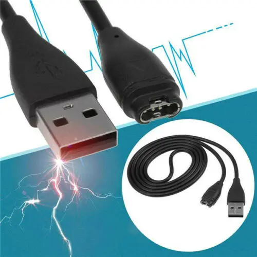 

UK 1m/3.3ft Charger Cable for Garmin Fenix 5 5S 5X Fenix5 5 S X Forerunne 935