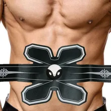 Abdominal Trainer Massager Waist Body Muscle Toning Belts Fat Burning Muscle Exerciser Equipment Men Fitness Apparatus Massage