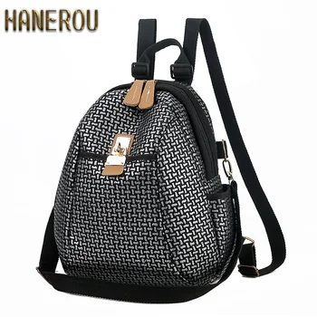 

New Women Backpack 2019 Fashion High Quality PU Leather Backpacks for Teenage Girls Female School Shoulder Bag Bagpack Mochila