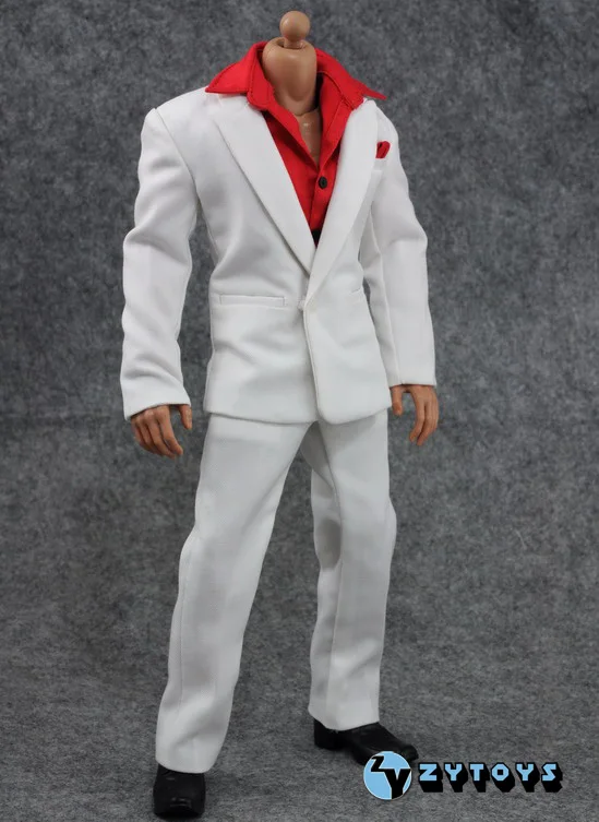 ZYToys ZY5006 1/6 Al Pacino белый костюм для 12 дюймов энтербэй Hottoys дам ДИД Коллекционная Фигурка Косплей куклы DIY