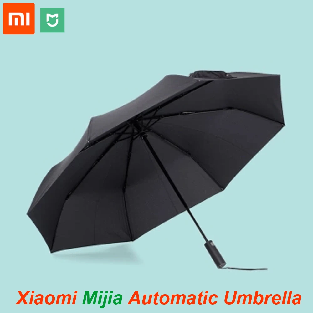 Xiaomi Mijia автоматический Солнечный дождливый алюминиевый ветрозащитный водонепроницаемый УФ для мужчин и женщин Лето Зима