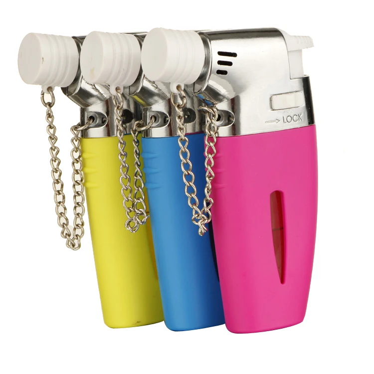 2015 hot sale Refillable butane gas lighter creme jet lighter Torch Butane lighters Welding Gun