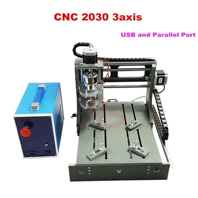 300w spindle cnc router machine 2 in 1 Parallel port and USB port cnc lathe