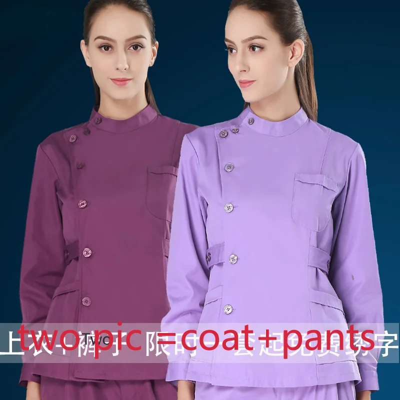 

Wholesale uniformes hospital women medical clothing nursing scrubs clothes set dental clinic beauty salon nurse surgical suit