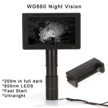 Askco цифровой ИК ночного видения охотничьи камеры 800X480 разрешение дисплей Инфракрасный NV Spotter охотничья снаряжение для охоты кемпинга