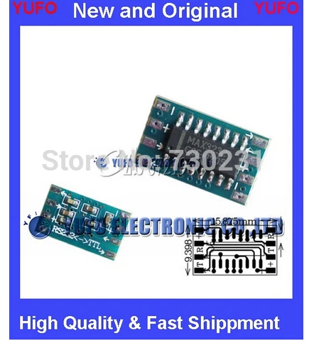 

Free Shipping 5PCS Mini RS232 To TTL MAX3232 Converter Adaptor Module Serial Port Board