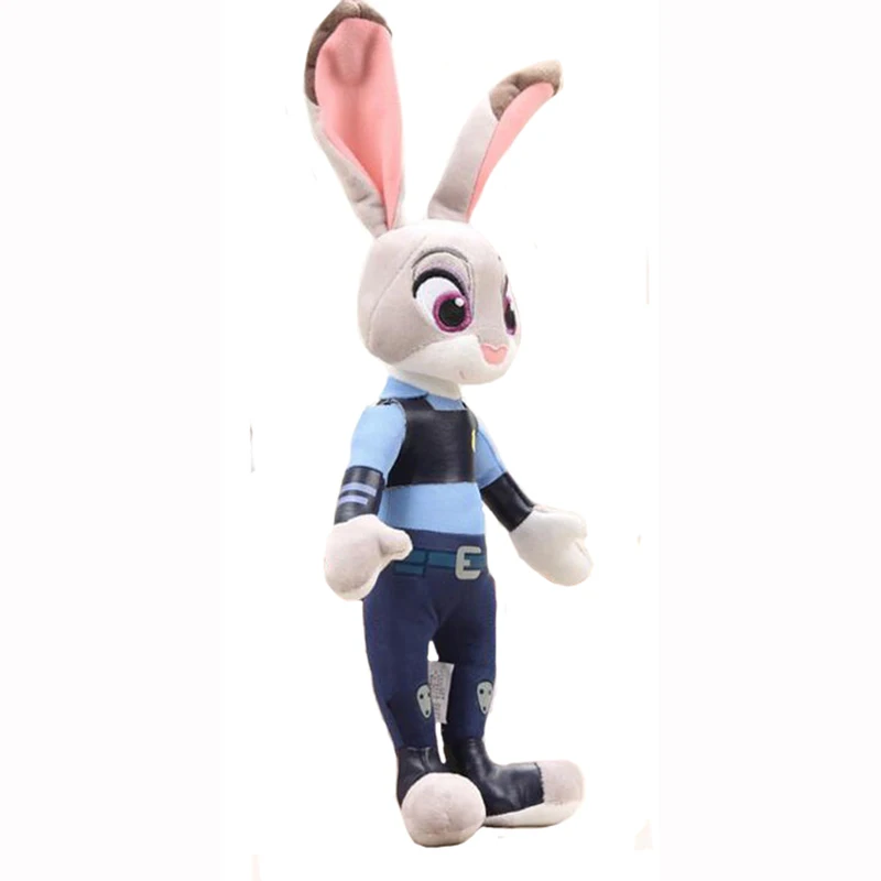 Фильм Zootopia плюшевые игрушки кролик Джуди Хоппс Ник Уайльд хлопок Мягкая кукла