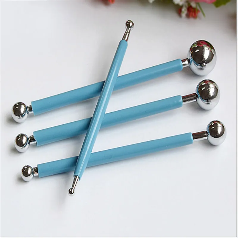4pcs/set Set round stainless steel rod size round pill Sculpture