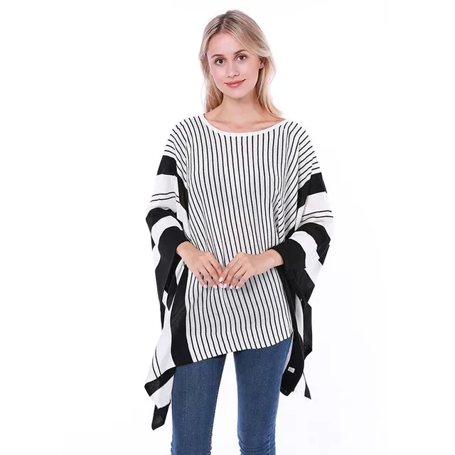 Price Korean Fashion Autumn Winter Cloak Shawl Knit Large Size Tassel Warm Shawl Cloak Loose Plus-size Knitwear For Women Wholesale