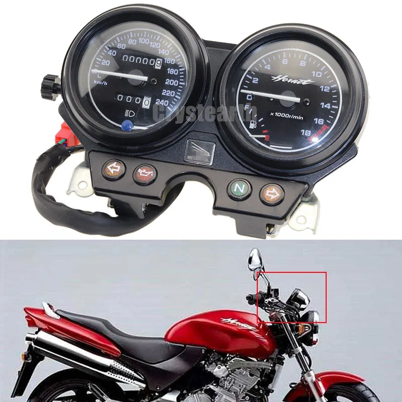 Motorcycle Gauges Cluster Speedometer Tachometer Instrument Kit For Honda CB600 Hornet 600 2000-2006 00 01 02 03 04 05 06