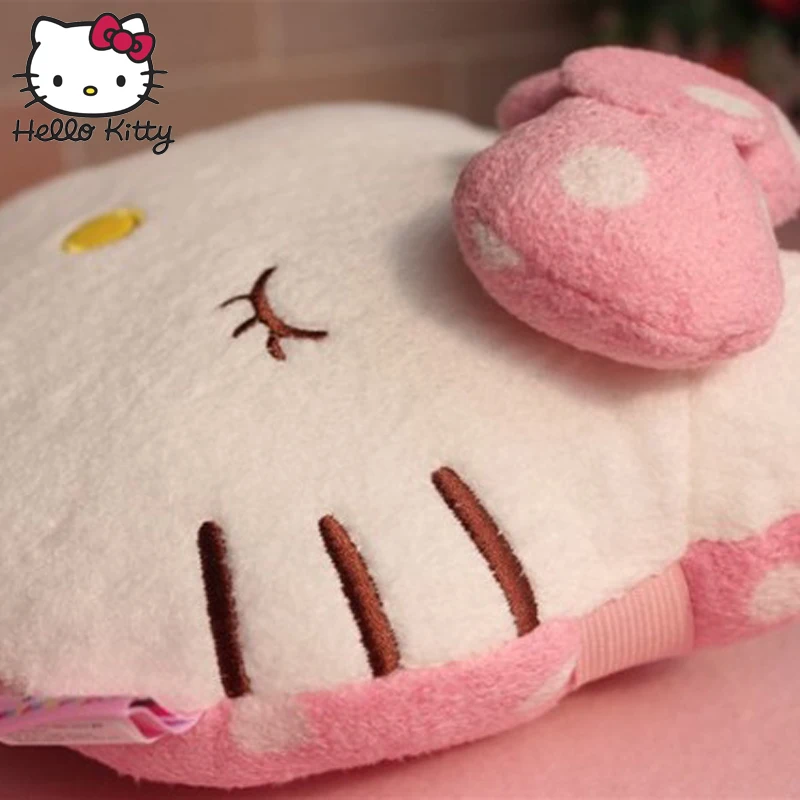 Hello Kitty 2 шт. аксессуары подголовник для автомобиля подушка милый KT розовый авто