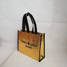 500 шт/партия пакет на заказ с логотипом лазерного ламинирования многоразовые нетканые сумки роскошная сумка для шоппинга сумка компании