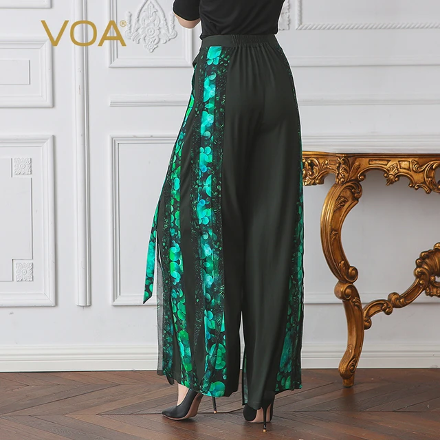 LIMITED EDITION Jolie Heavy Silk Palazzo Trousers in Ostrica  Santinni