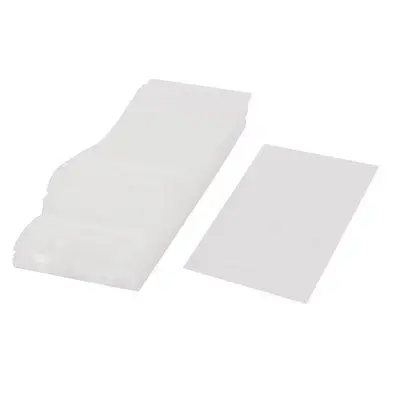 

100Pcs Zip Lock Ziplock Bags Clear Plastic Poly Reclosable 2 Mil 2.4" x 3