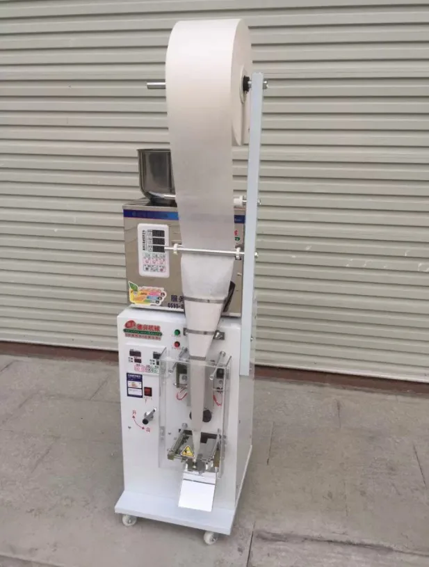 

Automatic weighing racking machine Granular powder medicinal food pack machine bag version installed high-quality goods 1-100g