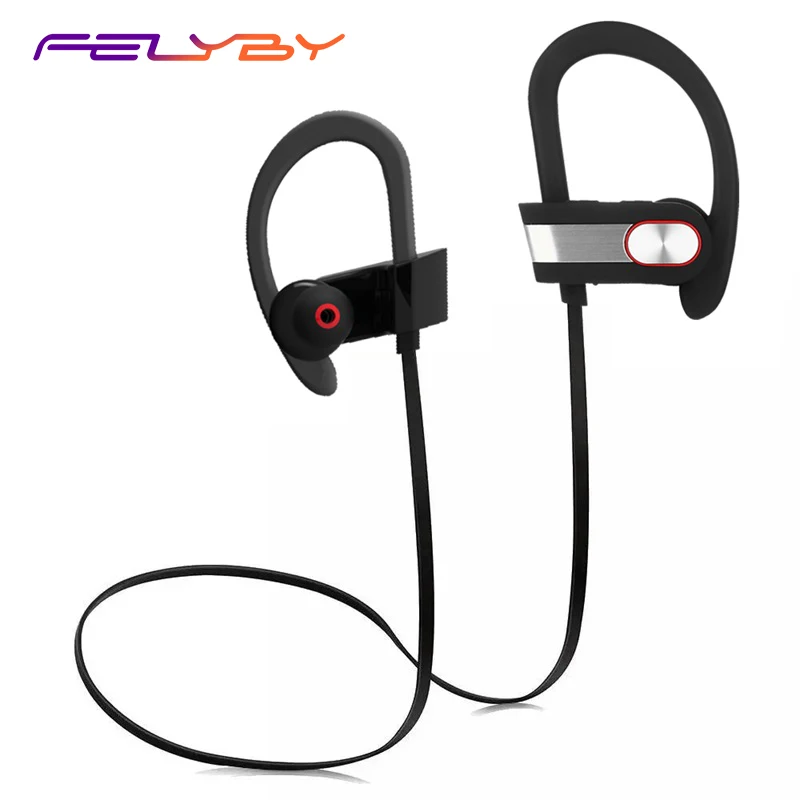 FELYBY Q7 Беспроводной Buetooth стерео наушники для спорта с Шум шумоподавления