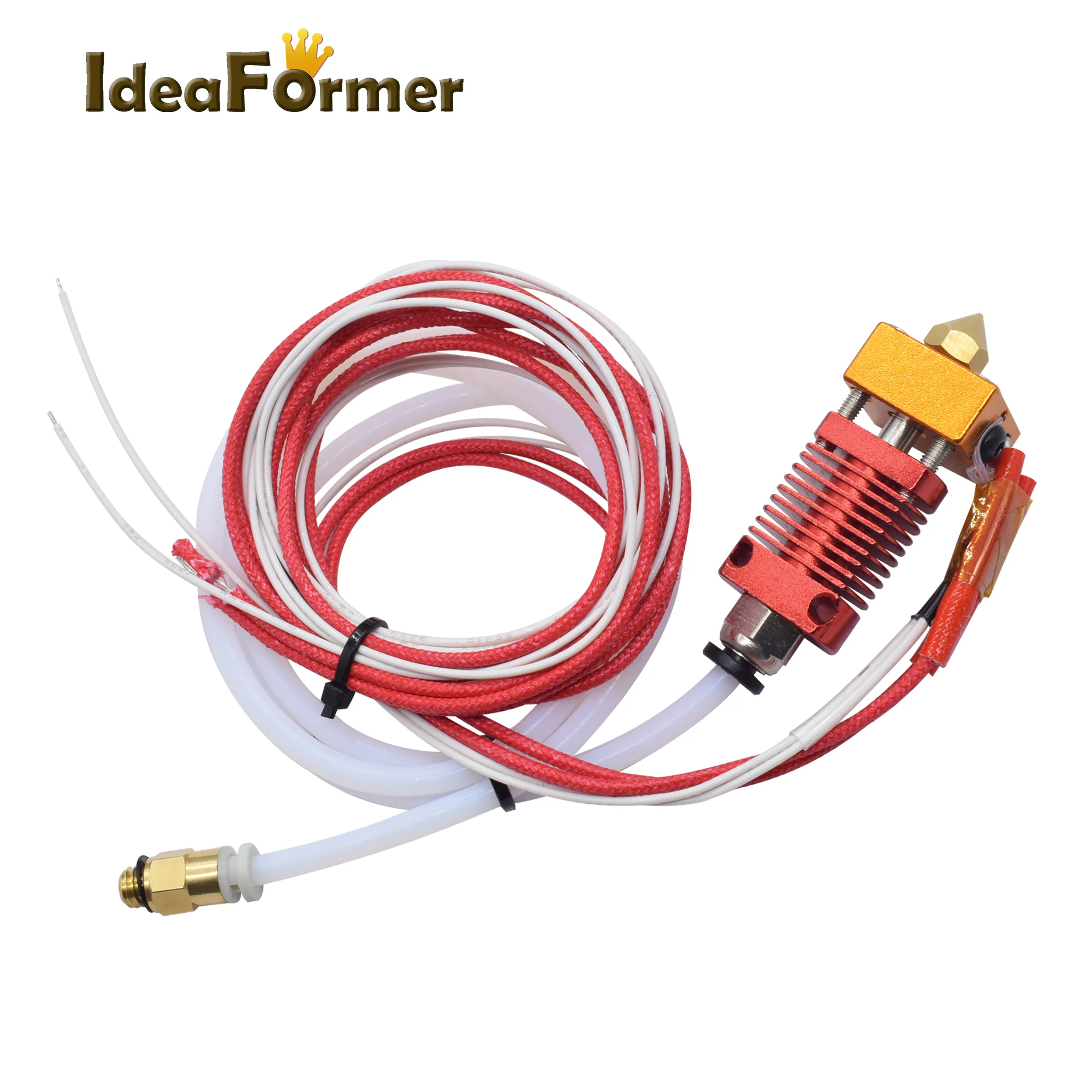 Запчасти для 3D принтера CR10 Hotend комплект экструдера 12 В/24 В сопла 0 4 мм алюминиевый