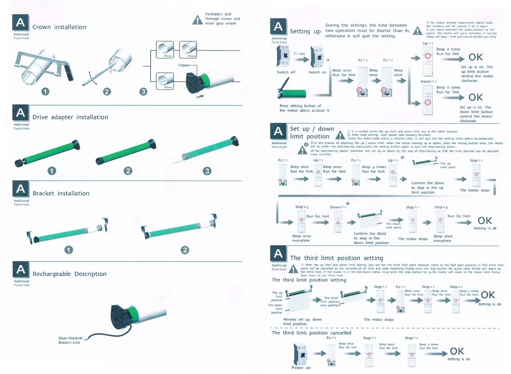 Dooy мотор DM25LE 1,1 Н. М вход 5В 2A Micro USB интерфейс, подходит для 38 мм трубки для рулонные шторы