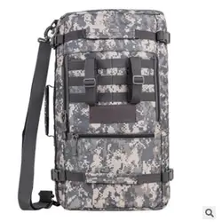 Открытый восхождение мужчины нейлоновая сумка большая емкость 40l компьютер рюкзак диагональ пакет военный рюкзак путешествия