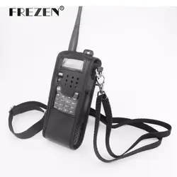 Расширенный кожа мягкий чехол для Baofeng UV-5R (3800 мАч) TYT TH-UVF9 TH-F8 TH-UVF9D Walkie Talkie с бесплатной доставкой;