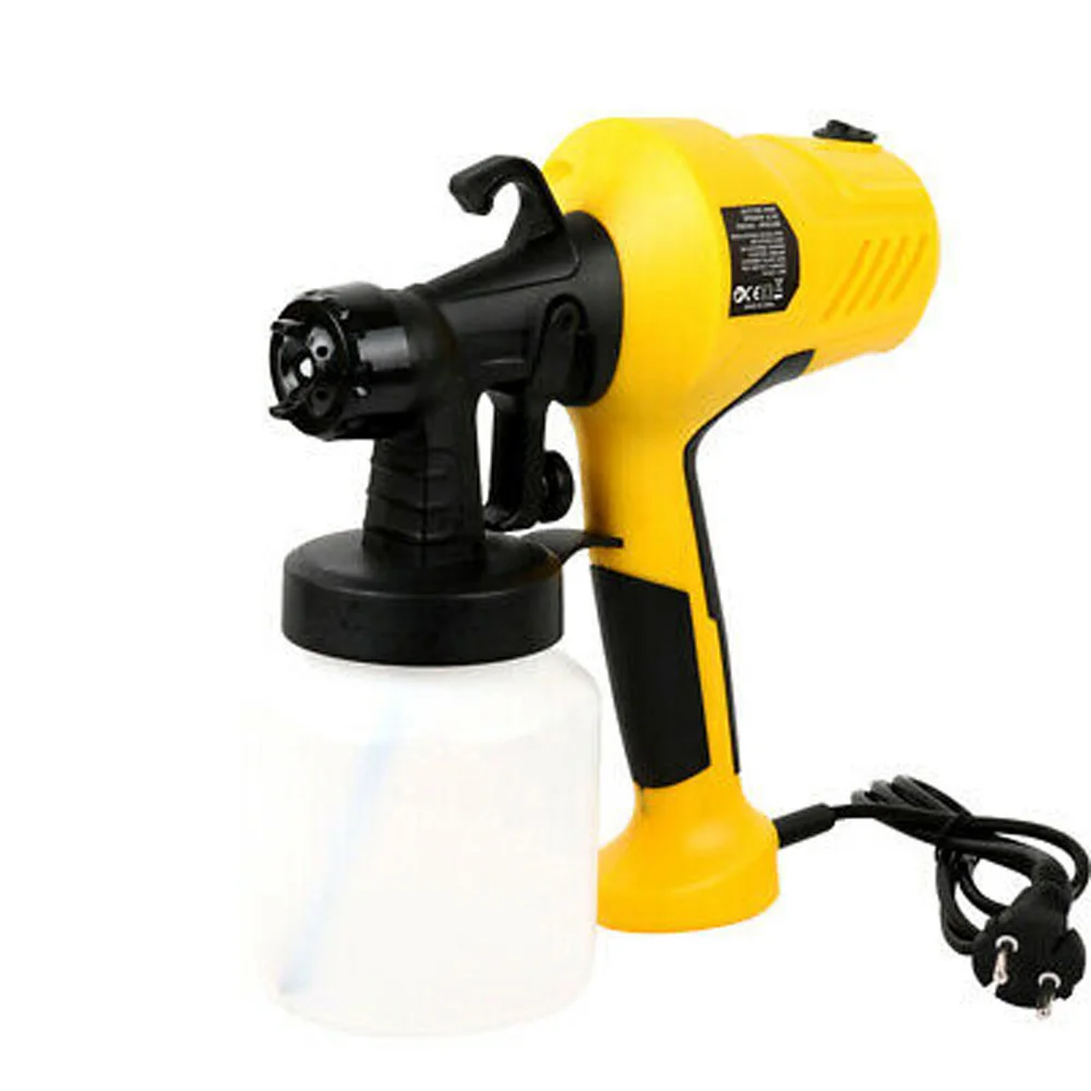 

Plastic 500ml Cup Paint Sprayer 400W 220V High Power Home Electric Paint Sprayer Air Spray Gun Hand Manual Spray Gun