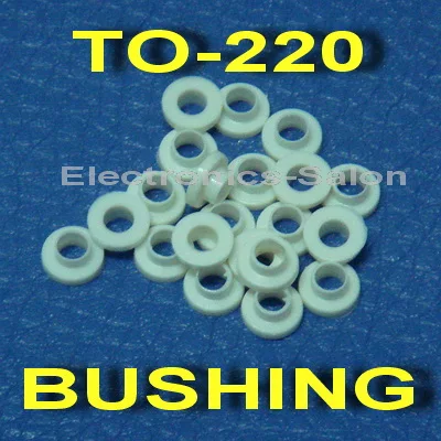 

( 1000 pcs/lot ) Insulation Bushing for TO-220 Transistor, Washer.