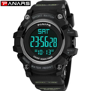 

Sports Watch Men Digital Wrist Watch Fashion Luxury Brand Running Watch Military Waterproof Wristwatches Relogio Masculino 2018