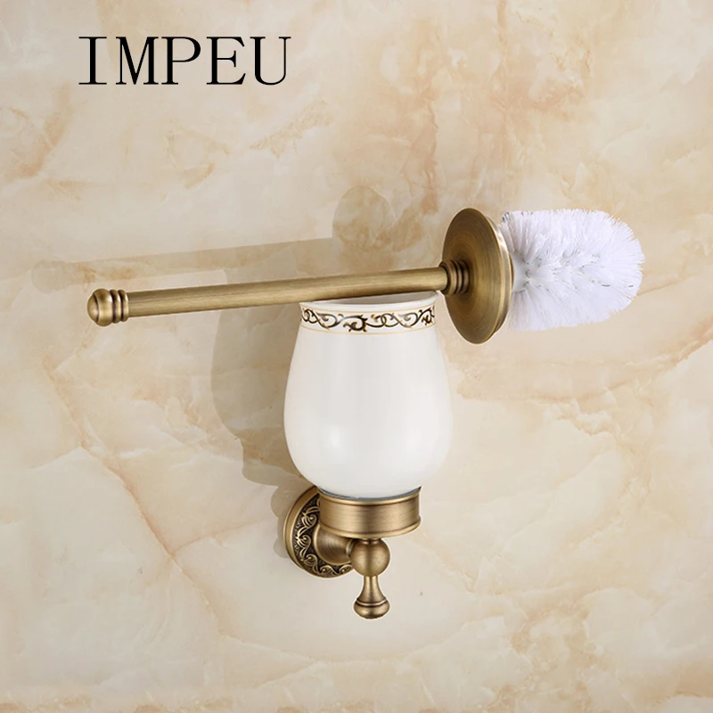 Günstige Luxus Wc Pinsel Halter, Traditionellen Europäischen Königlichen Stil, Bad Zubehör für Home Hotel Motel, designer Sammlung