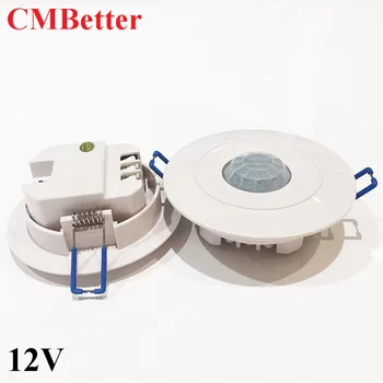 

CMBetter DC12v IR Ceiling Occupancy Motion Sensor Detector Light Switch Human Body Infrared Switch Module Auto On Off Light Lamp