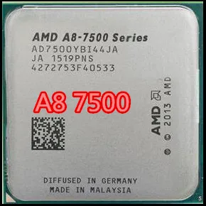 AMD A8-Series A8 7500 FM2 + APU четырехъядерный процессор может работать должным образом