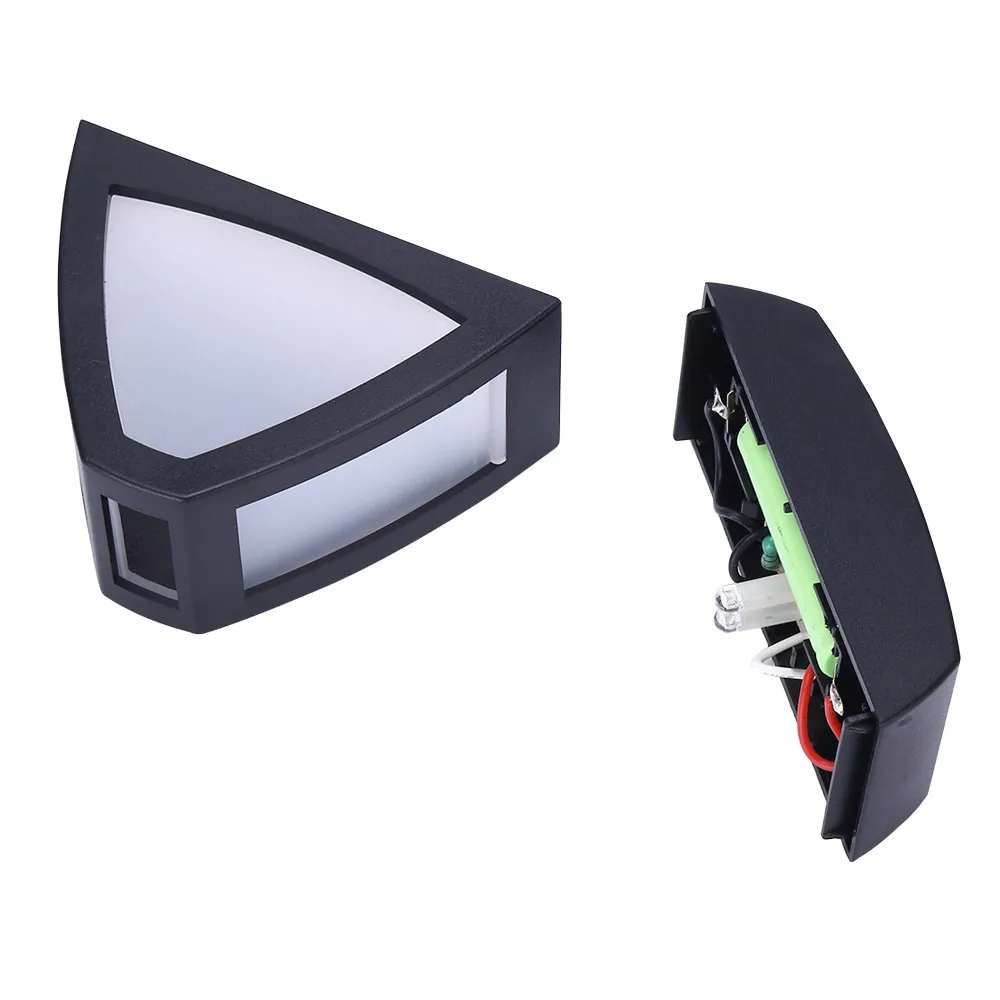 LED Solar Wall Light 2 Leds Lighting Sensor Night Light For Outdoor Garden Lamp Security Step Light Stair Lamp (8)