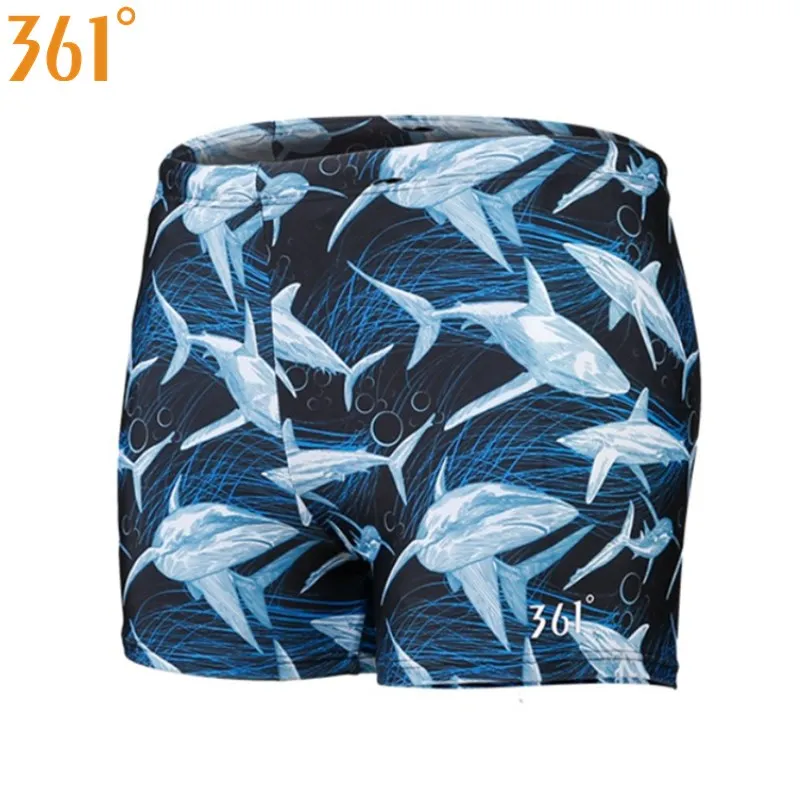Buy 361 Men Swimwear Quick Dry Spandex Black Swimming