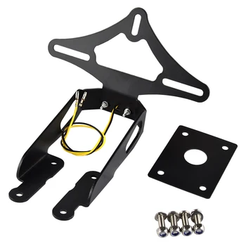 

License Plate Holder with LED Light Tail Tidy Fender Eliminator For Kawasaki Z650 Z 650 2017 2018 2019 Hot Sale Accessories