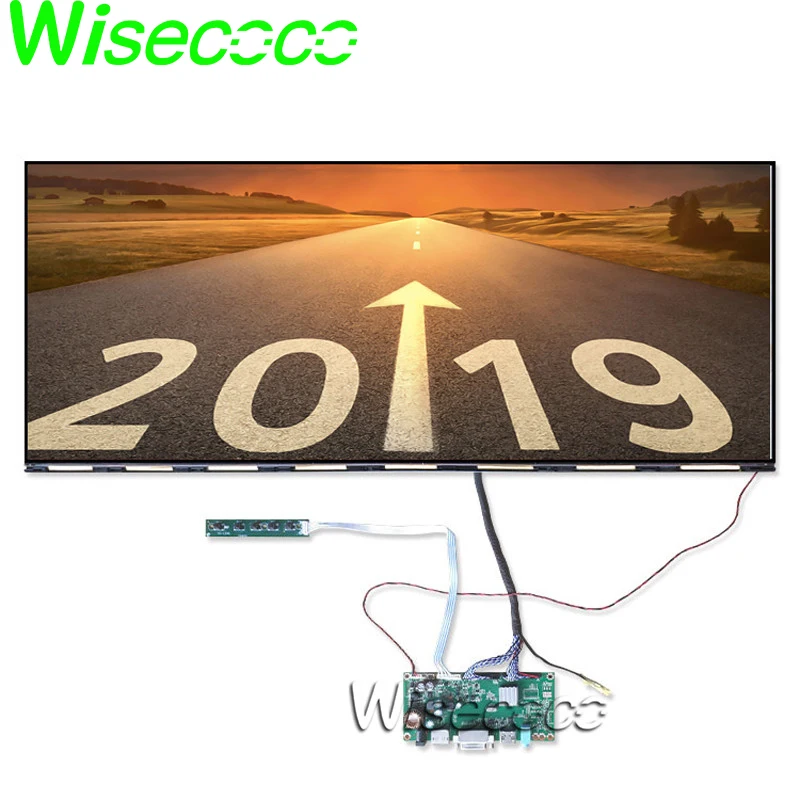  25 inch lcd screen display panel 2560*1080 LM250WW1-SSA1 dp DVA LVDS HDMI controller board desktop 
