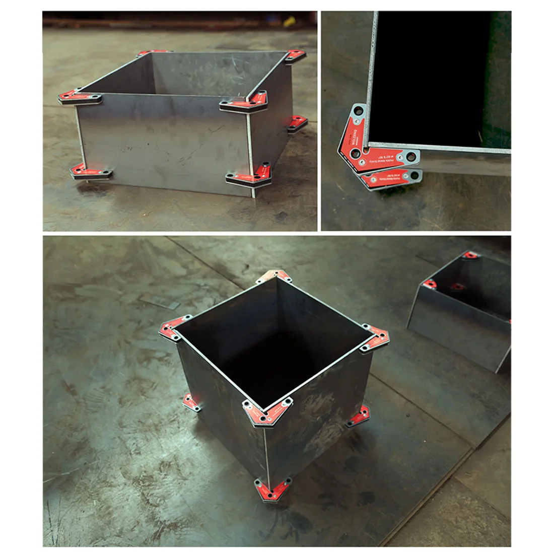 Сильный сварочный угловой магнит/Неодимовый магнитный держатель двойной пакет