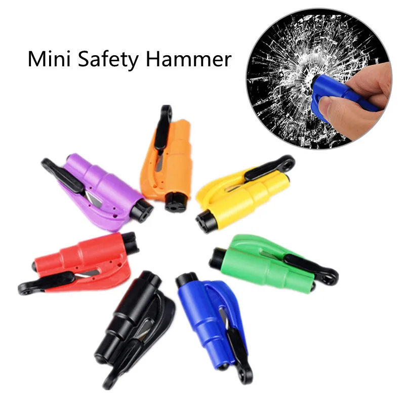 3 in 1 Emergency Mini safety hammer car life saving escape hammer