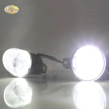 High Brightness 12V LED fog lamp for Nissan Sentra Altima Versa X-trail Daytime Running Lights LED DRL Plug&play