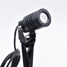 12 В 24 в RGB уличный ландшафтный светильник ing Spike светодиодный светильник для сада 3 Вт лампа для газона черного и серебристого цвета 16 шт./лот