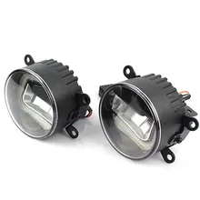 Новые модели Led противотуманные фары лампы для Mitsubishi ASX 2013 2014 2015 дневные ходовые огни 2 функции в 1