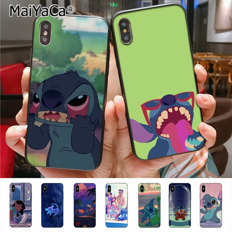 

MaiYaCa Stich design Case for iphone 11 Pro X XS XR XS MAX 7plus 6 6s 7 8 8Plus 5 case