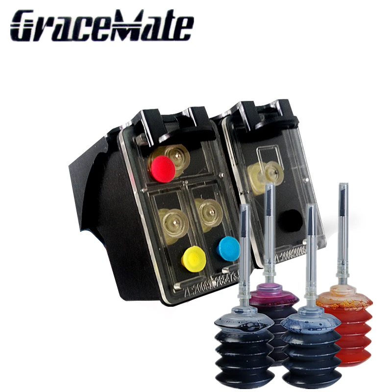 

Refillable Ink Cartridge replacement for HP F2480 F2423 F2483 F2493 F4213 F4275 F4283 F4583 printer, Free shipping