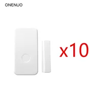 Беспроводной датчик двери детектор, магнитный контакт, дверной контакт, 433 МГц 1527 для GSM wifi домашняя охранная сигнализация