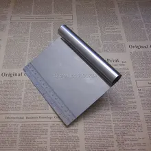 Скребок для торта из нержавеющей стали со шкалой ручка для сыра масло режущая лопатка нож приспособления для выпечки CT024