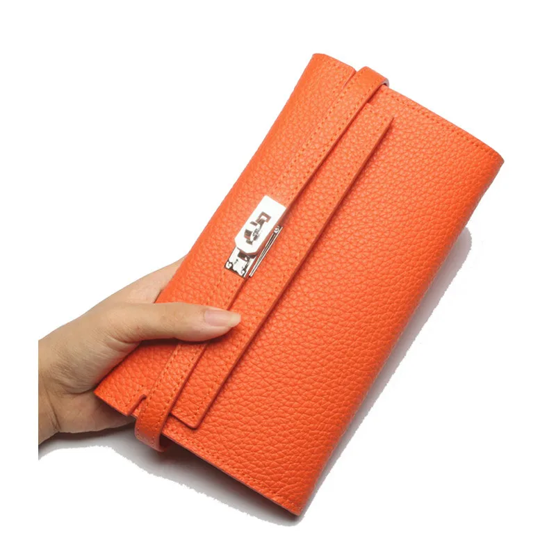 

Real Genuine Leather Womens Wallets Female Luxury Women Wallet Purses and Handbags