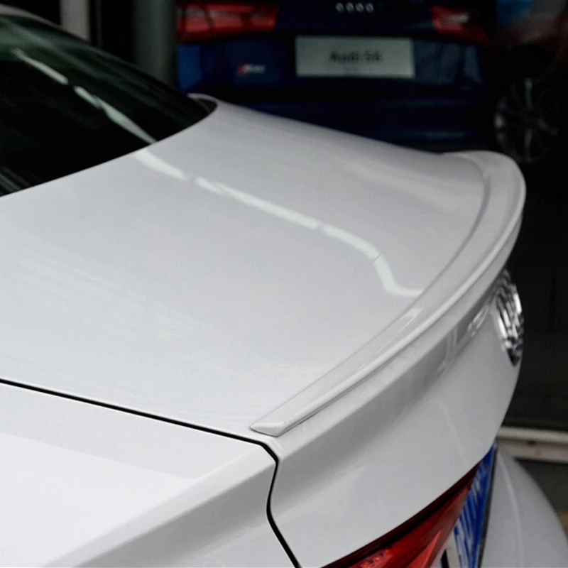 

Car Styling ABS Plastic Tail Wing Unpainted Primer Rear Spoiler Decoration Cover For Audi A3 S3 Sedan 4Doors 2012 2013 2014 2015