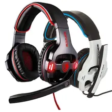 Sades SA903 7.1 Pro Gaming Headset gamer Wired noise canceling Headband bass game headset Earphones Headphones