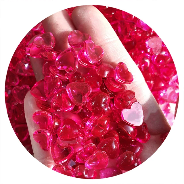 Boxi Slime kit Additives Charms Heart Fishbowl Beads Supplies Sprinkles Filler DIY Accessories For Fluffy Cloud Crunchy Slime 5