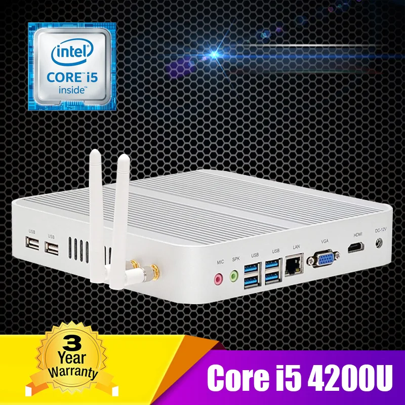 Lowest Price 16GB RAM 128GB SSD 1TB HDD Intel i5 Mini PC Windows 10 Core i5 4200U Processor Small Computer Mini PC i5 Dual Gigabit LAN 4HD Lowest Price 16GB RAM 128GB SSD 1TB HDD Intel i5 Mini PC Windows 10 Core i5 4200U Processor Small Computer Mini PC i5 Dual Gigabit LAN 4HD