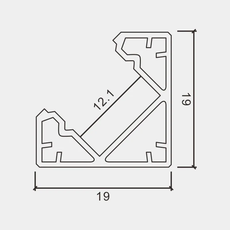 2018 aluminium profile -614-3_
